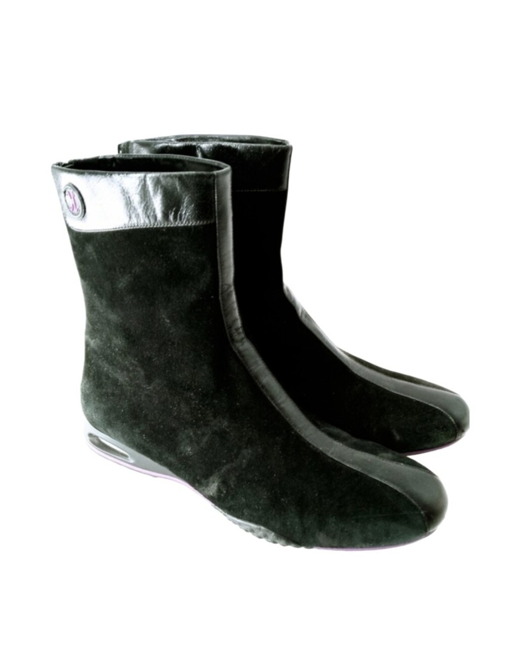 Cole Haan Nike Air Beau Suede‎ Ankle Boots